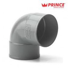  PRINCE Pvc elbow  (light L.W ) 110MM 4" INCHI / प्रिस पी वी सी एल्वो लाईट 4 " ईन्ची