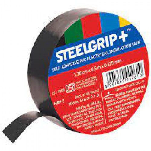 STEEL GRIP ELECTRIC BLACK TAPE / टेप बिजली वाली BLACK