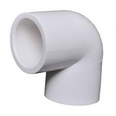 UPVC ELBOW WHITE FITTING PLAIN 3/4 " INCHI / यु पी वी सी एलवो सफेद वाली 