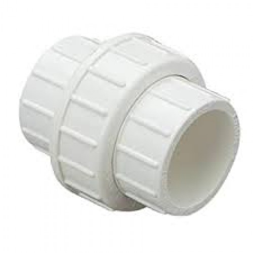 UPVC UNION WHITE FITTING 3/4 " INCHI / यु पी वी सी युनियन सफेद वाली 3/4"