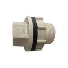 Prince Cpvc Tank nipple ( socket type ) 3/4" pona inchi / प्रिंस सी पी वी सी  टैक निपल ( सोकिट वाले ) पौना ईन्ची